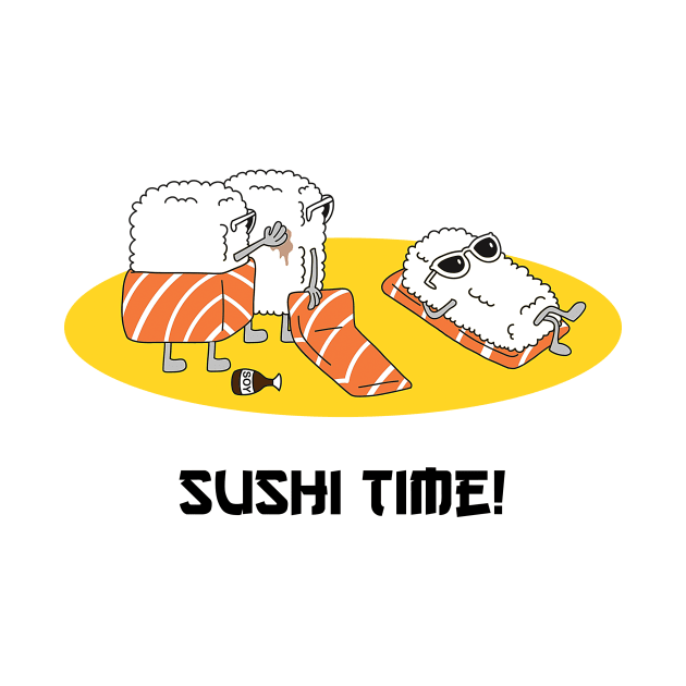 Sushi Time! by Printadorable