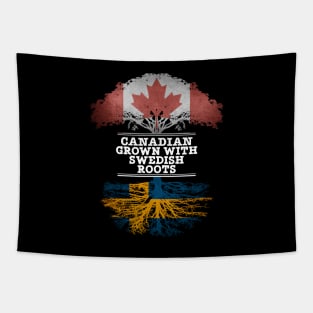 Canadian Grown With Swedish Roots - Gift for Swedish With Roots From Sweden Tapestry