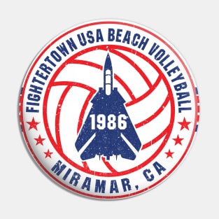 Fightertown USA Volleyball Tournament Miramar Pin