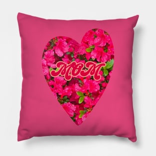 Azalea Mom Heart Pillow