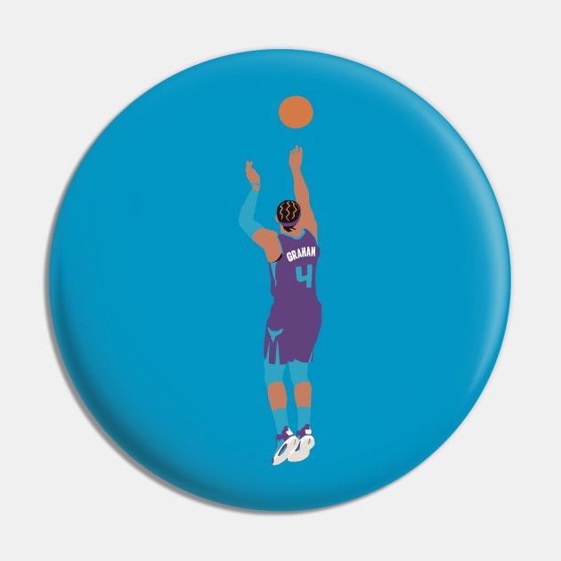 Devonte Graham Jumpshot Pin by xRatTrapTeesx