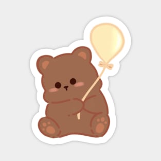 Balloon Bear Magnet