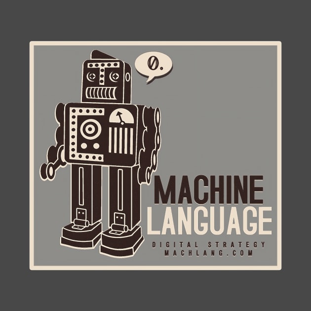 Machine Language Robot Logo by MACHINE LANGUAGE