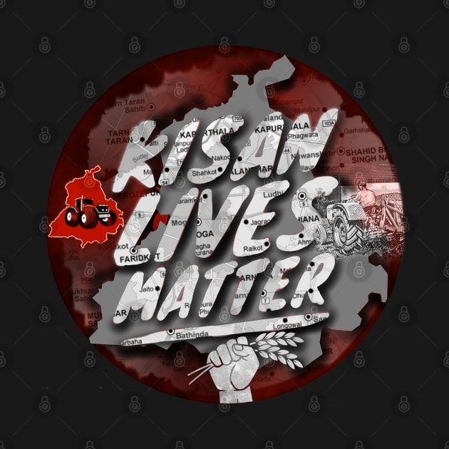 Kisan lives Matter by SAN ART STUDIO 