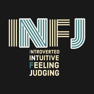 INFJ - Typography Design 4 T-Shirt