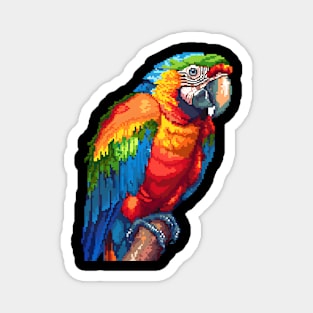 16-Bit Macaw Magnet