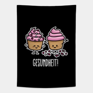 Gesundheit! cupcakes sprinkles Bless you sneezing cupcake Tapestry