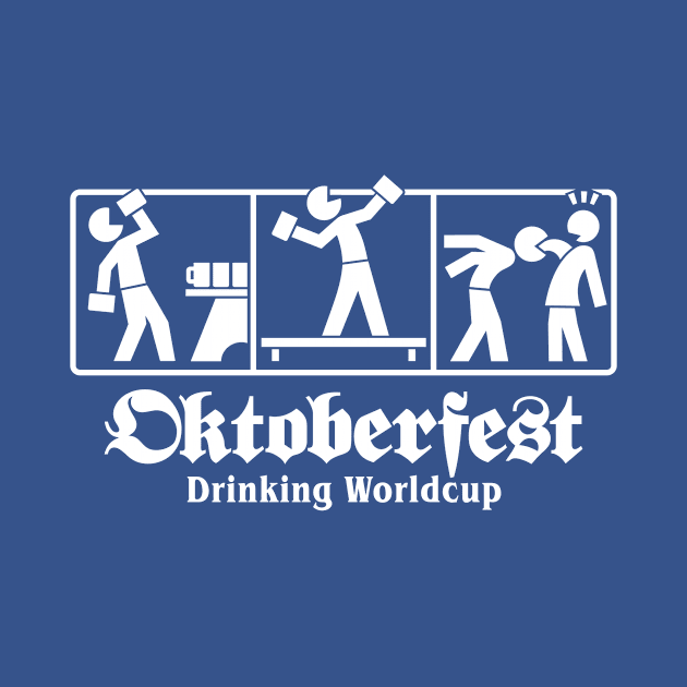 Oktoberfest - Drinking Worldcup 2 (white) by hardwear