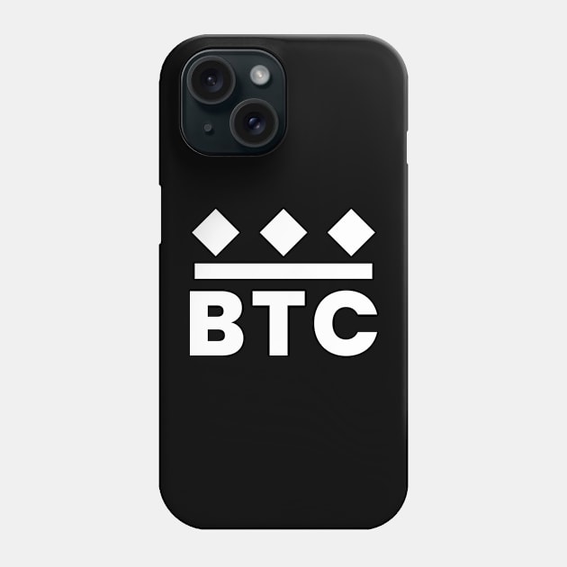 BTC king coin Phone Case by lkn