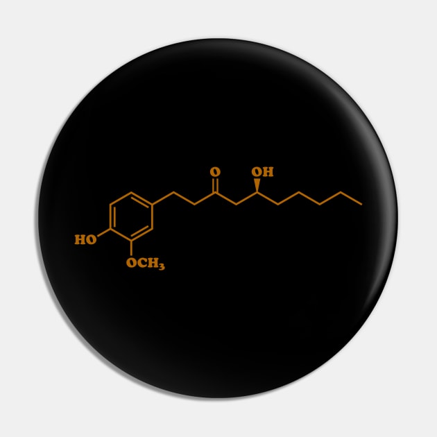 Ginger Gingerol Molecule Chemical Formula Pin by tinybiscuits