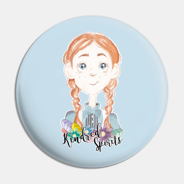 Anne is a kindred spirit - provides scope for the imagination - cyan Pin by Uwaki