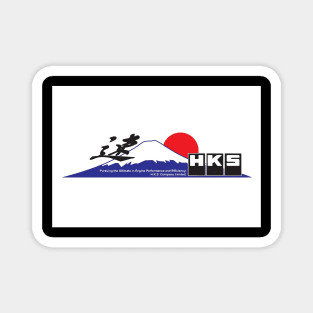 HKS Fujiyama Art Board Print Magnet