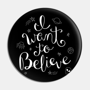 The X-Files - I want to believe Pin