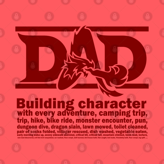 D&D Dad (Red) by Crew