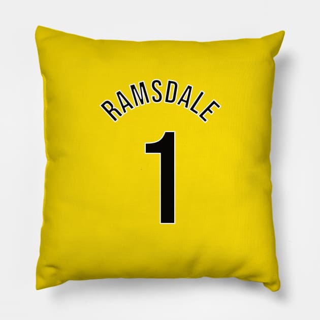 Ramsdale 1 Home Kit - 22/23 Season Pillow by GotchaFace