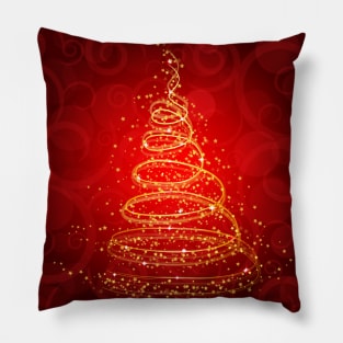 Sparkle Christmas tree Pillow