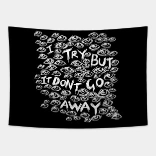 I Try But it Don’t Go Away - Wall of Eyes - Illustrated Lyrics - Inverted Tapestry