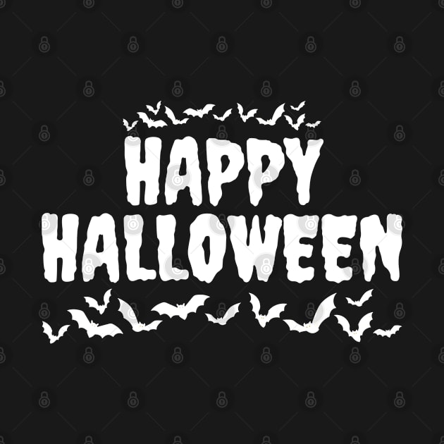 Halloween typographic design IV by JK Mercha