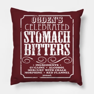 Ogden's Stomach Bitters Pillow