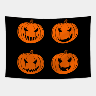 Jack-o'-lantern Tapestry