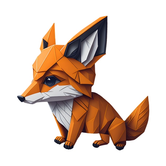 Tangram Fox by Can'tFindGoodName