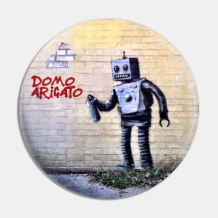 Domo Arigato Mr Roboto Pin