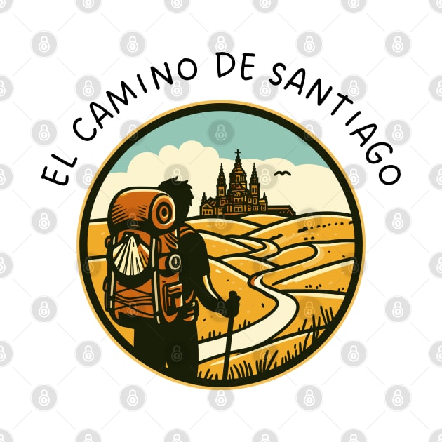 Buen Camino! El Camino de Santiago de Compostela - The Way of Saint James - Peregrino Pilgrim - Camino Frances Ingles Primitivo Shirt, Hoodie, Mug, Tote, Souvenir, etc by cloudhiker