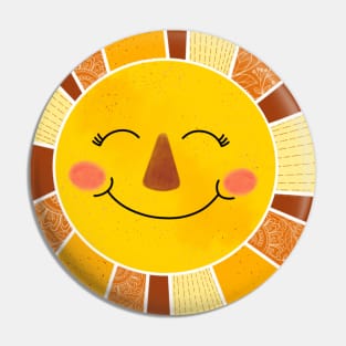 Happy sun Pin