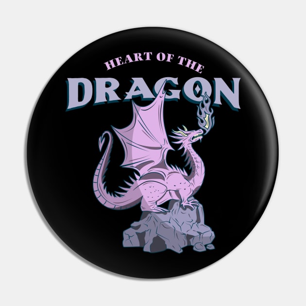 Heart of the Dragon Pin by Dream the Biggest