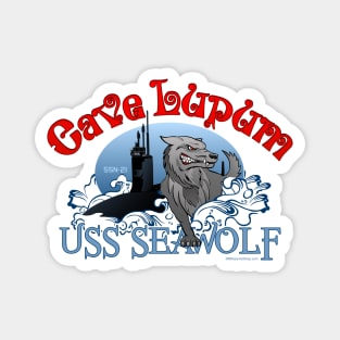 Cave Lupum - USS Seawolf SSN21 Magnet