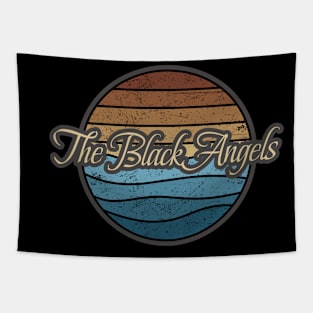 The Black Angels Retro Waves Tapestry