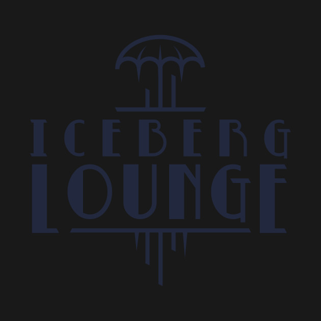 Discover Iceberg Lounge (Black) - Batman - T-Shirt