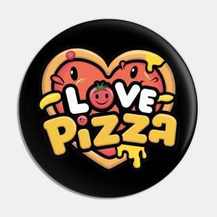 Love Pizza Pin
