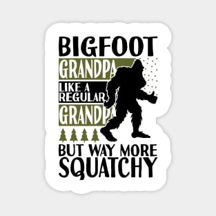 Bigfoot Grandpa Magnet