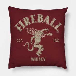 VINTAGE- FIREBALL WISKY SINCE 1984 Pillow