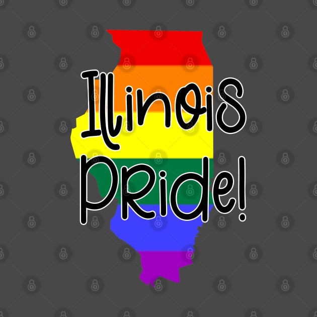 Illinois Gay Pride by tropicalteesshop