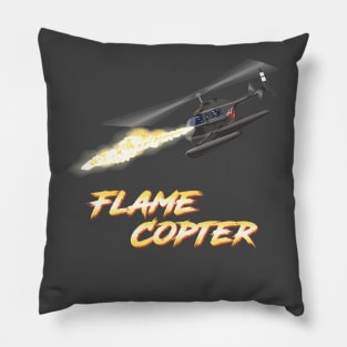 Flame Copter Pillow