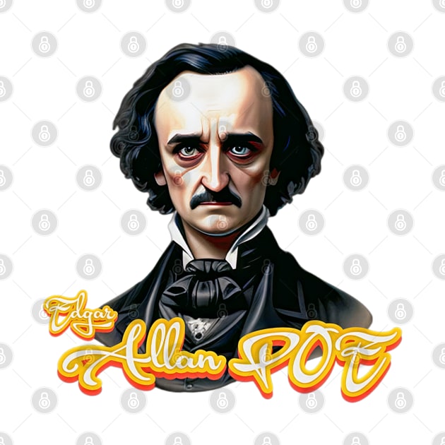 Edgar Allan Poe poe by Golden Tree