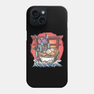 Neon Genesis Evangelion ramen Phone Case