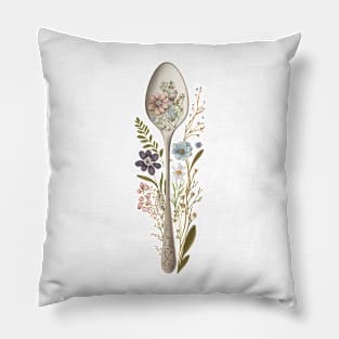 Floral Spoon Pillow