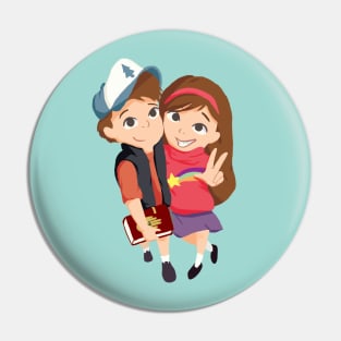 Gravity Falls - Mystery Twins Pin