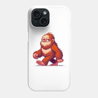 Bigfoot Illustration Phone Case