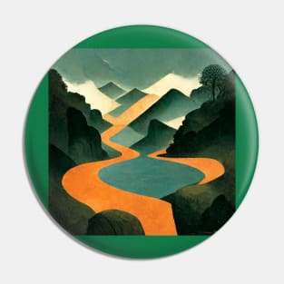 Hiking Trails Pin