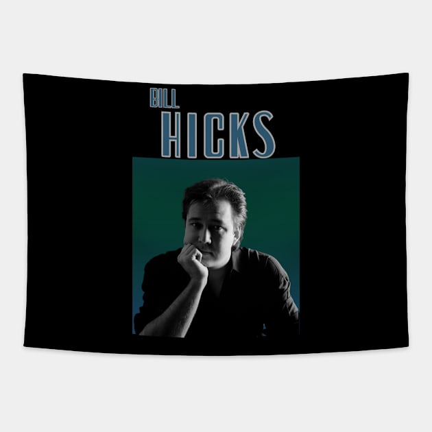 Bill Hicks Tapestry by PsychodeMayo