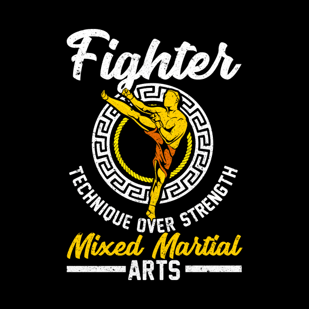 Mixed Martial Arts Fighter Technique Over Strength by theperfectpresents