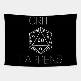 Crit Happens Tapestry