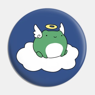 Angel Cloud Frog Pin