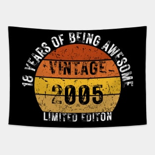 18 years of being awesome limited editon 2005 Tapestry