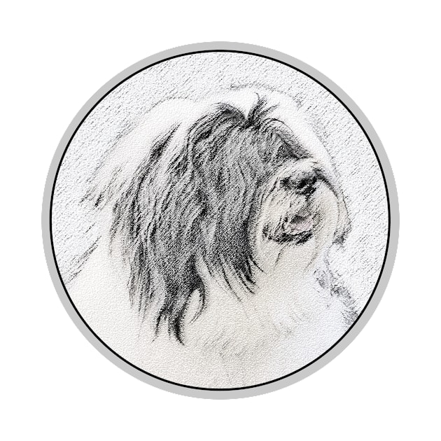 Bearded Collie by Alpen Designs