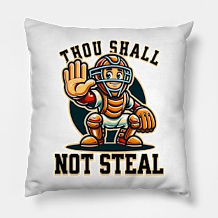 Thou Shall Not Steal Pillow